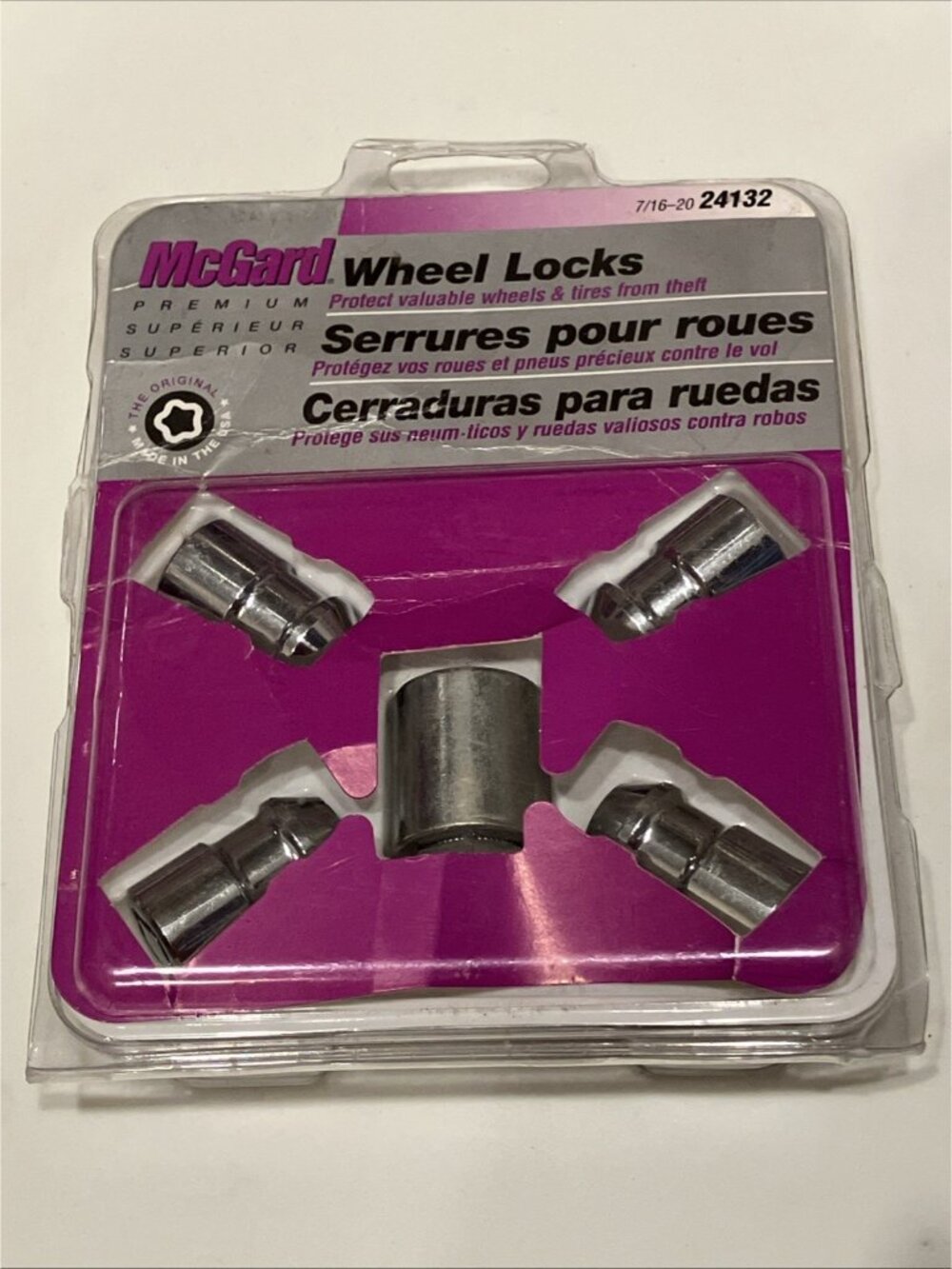 Rare MCGARD 24132 Wheel - Wheel Lock Rear / Front